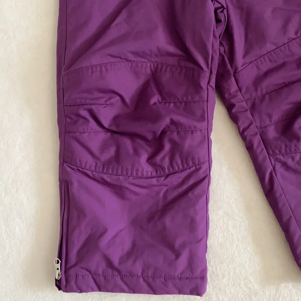 Lands’ End | Snow Ski Snowboard Waterproof Nylon Insulated Pants Purple (5)